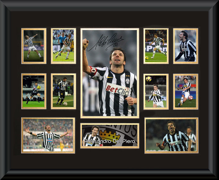Mini Craque do Alessandro Del Piero Juventus Soccerwe Boneco Miniatura Jogador de Futebol
